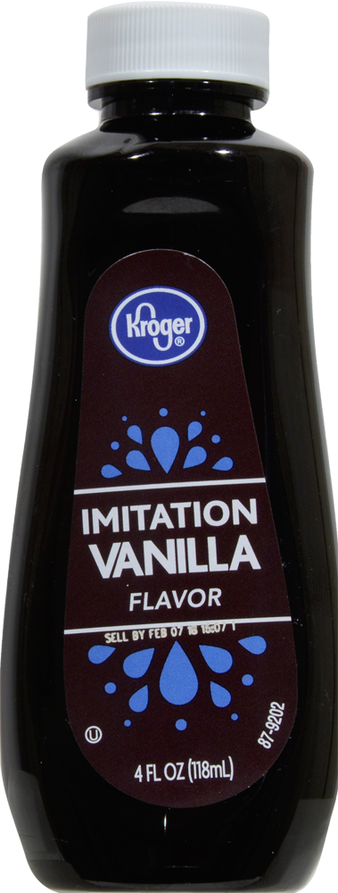slide 1 of 1, Kroger Imitation Vanilla Flavor, 4 fl oz