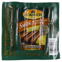 Eckrich Smok-y Cheddar Breakfast Sausage