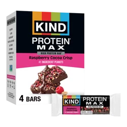 KIND Protein Max Raspberry Cocoa Crisp - 4 ct