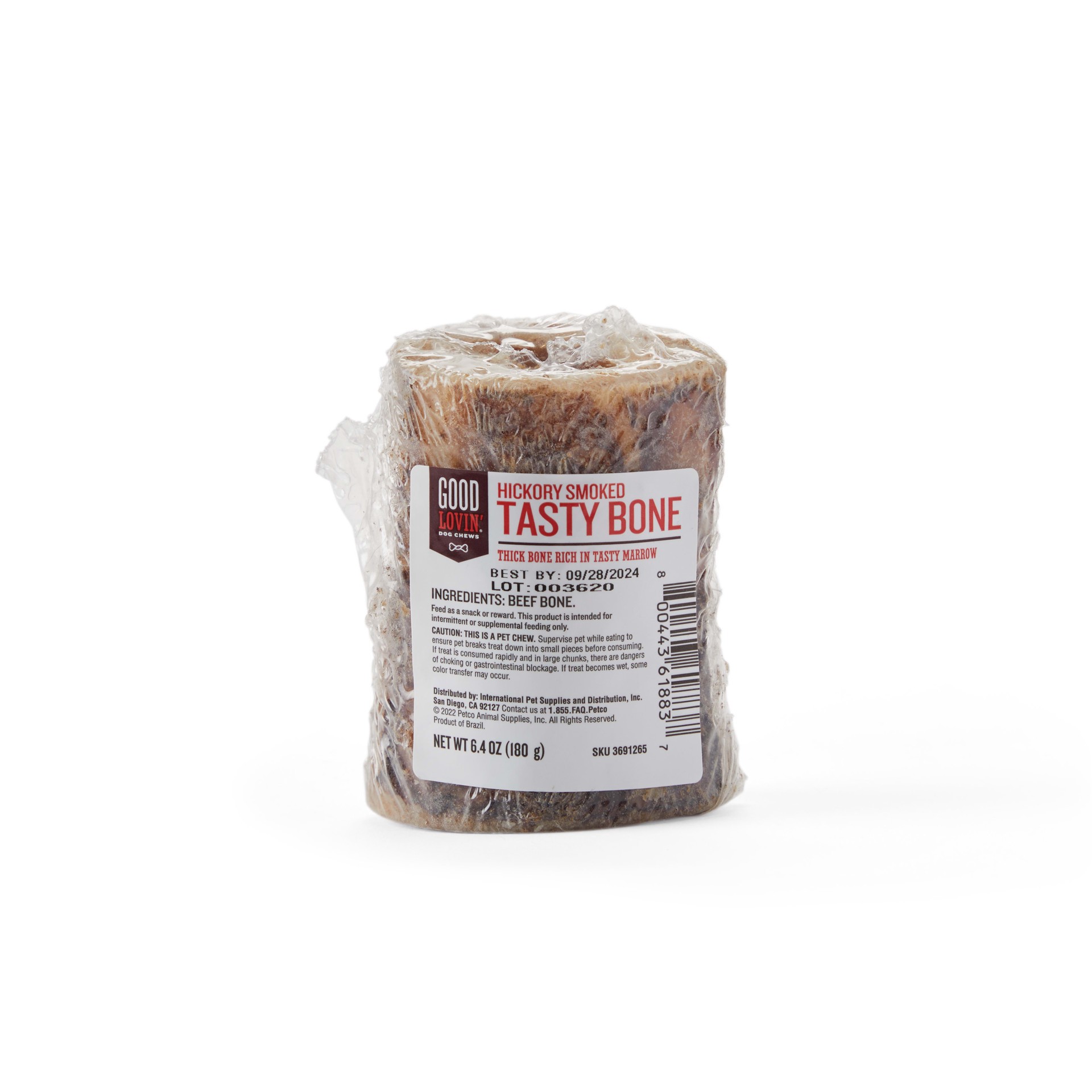 slide 1 of 1, Good Lovin' Hickory Smoked Tasty Bone Dog Chew, 6.4 oz., 6.4 oz