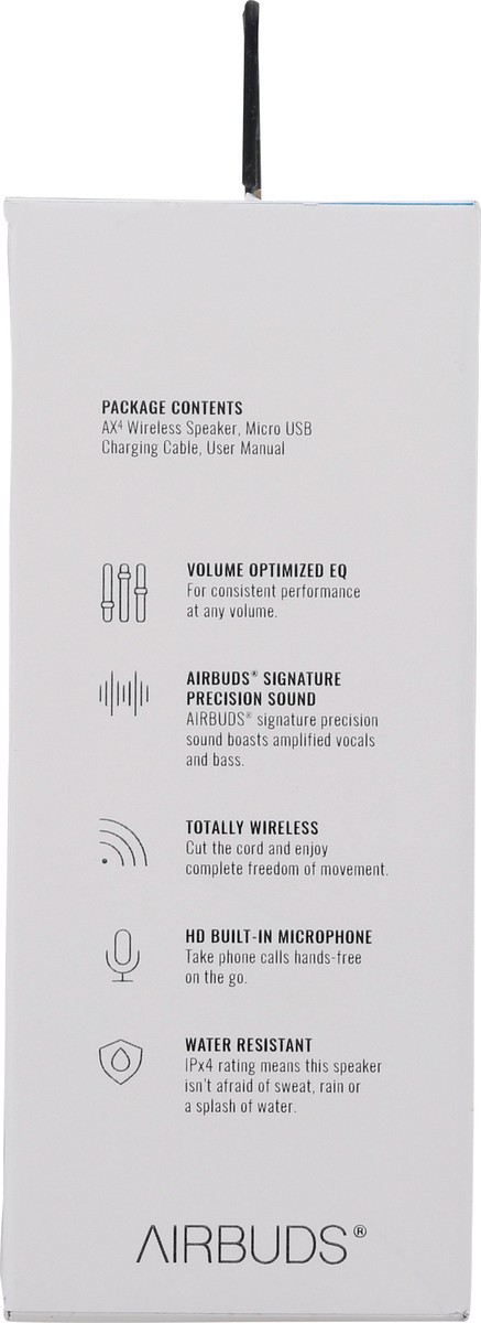 slide 3 of 9, Airbuds AX4 On-the-Go Wireless Speaker 1 ea Box, 1 ct