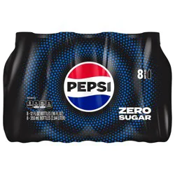 Pepsi Zero Sugar Soda Cola - 96 oz