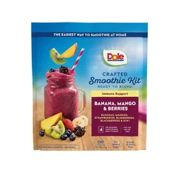 Dole Crafted Smoothie Kit - Banana, Mango & Berries
