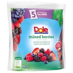 Dole Mixed Berries Frozen Fruit