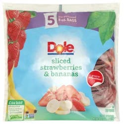 Dole Sliced Strawberries & Bananas