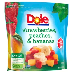 Dole Strawberries, Peaches & Bananas