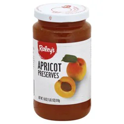 Raley's Apricot Preserves 18 oz