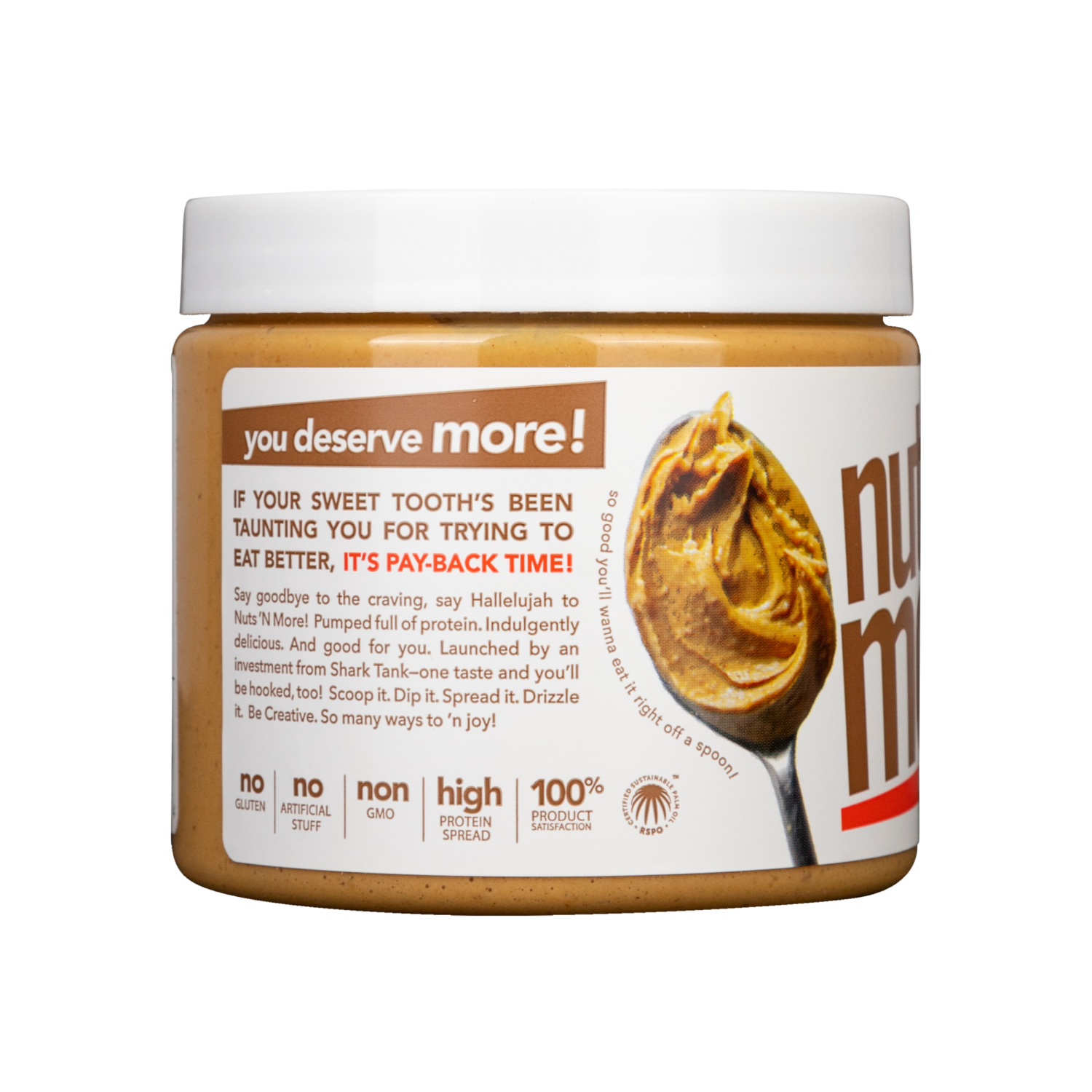 slide 2 of 2, Nuts 'N More Peanut Spread 15 oz, 15 oz