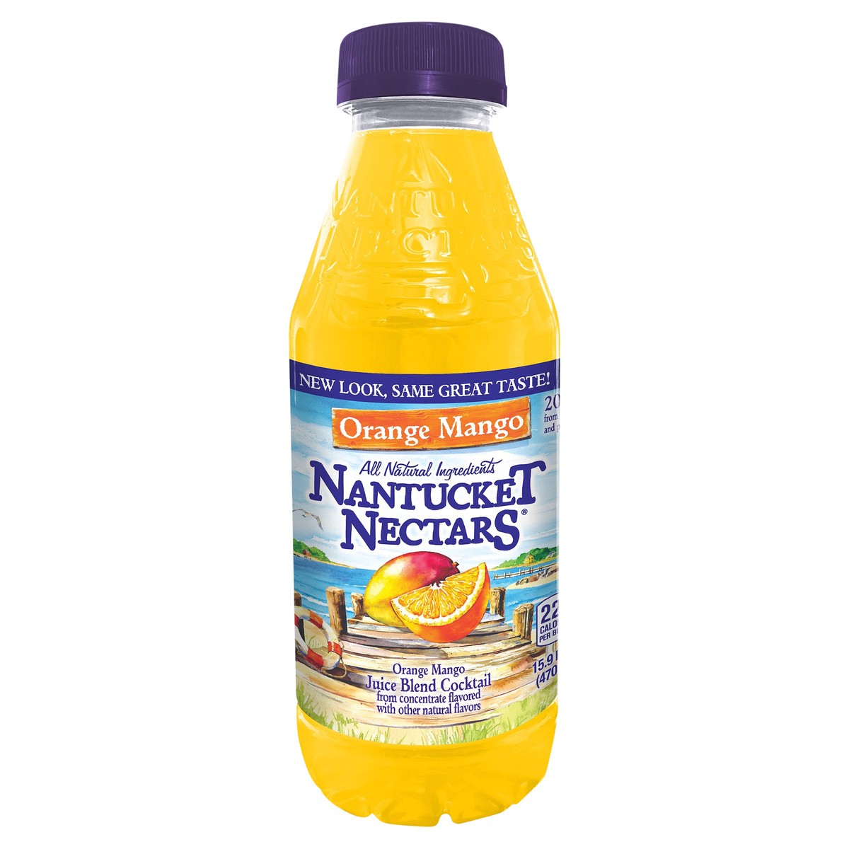 slide 1 of 7, Nantucket Nectars Orange Mango, 15.9 fl oz bottle, 15.9 fl oz