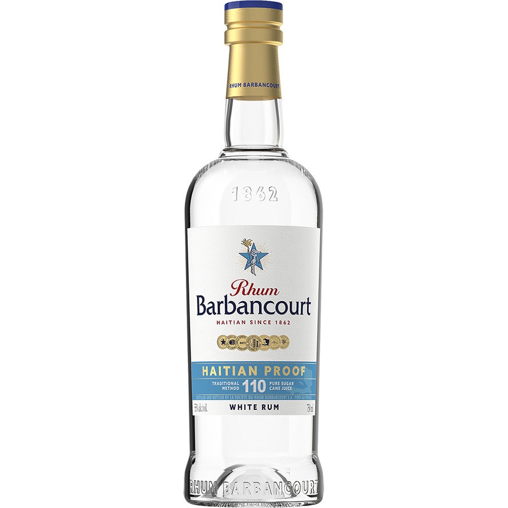 slide 1 of 1, Barbancourt White 110 Proof Rum, 750 ml