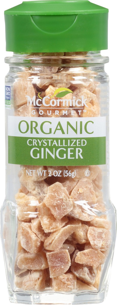 slide 6 of 7, McCormick Gourmet Organic Crystallized Ginger, 2 oz, 2 oz