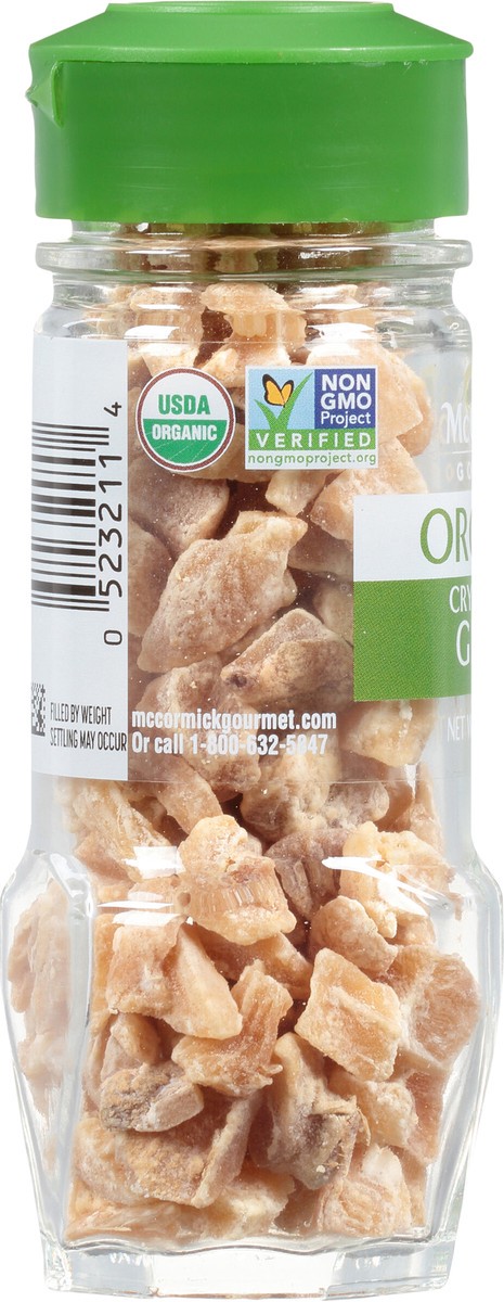 slide 7 of 7, McCormick Gourmet Organic Crystallized Ginger, 2 oz, 2 oz