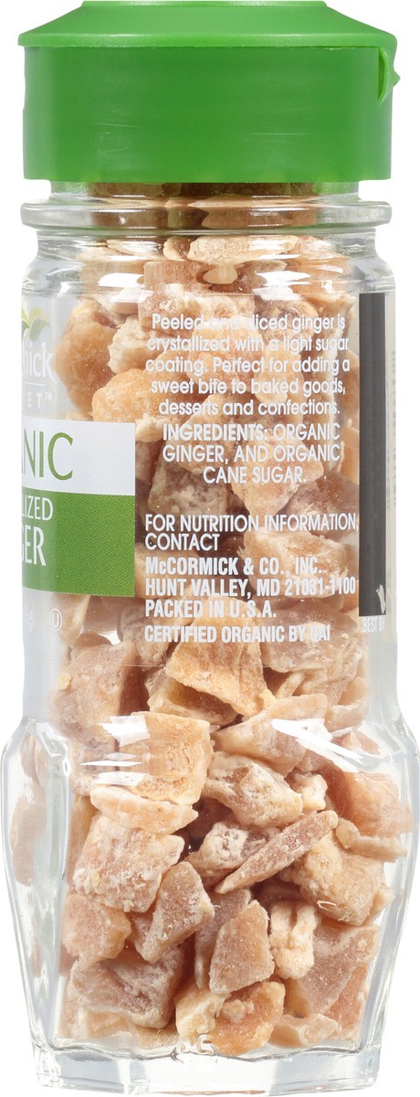 slide 4 of 7, McCormick Gourmet Organic Crystallized Ginger, 2 oz, 2 oz