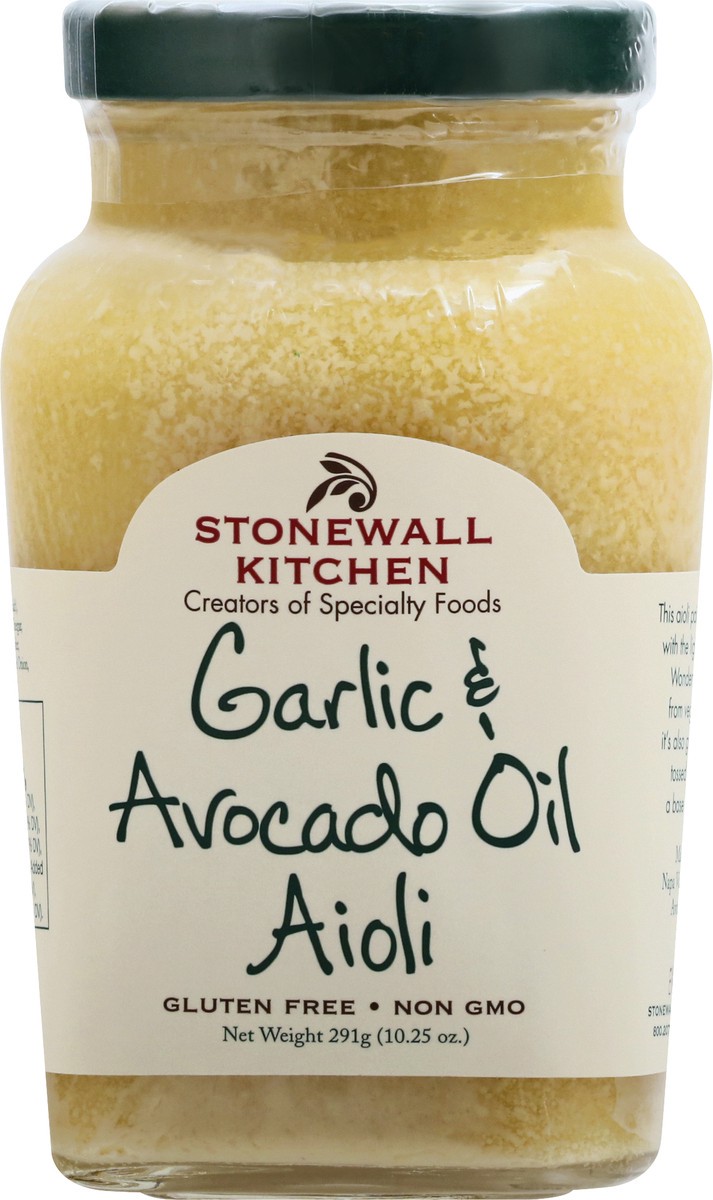 slide 4 of 12, Stonewall Kitchen Garlic & Avocado Oil Aioli 10.25 oz, 10.25 oz