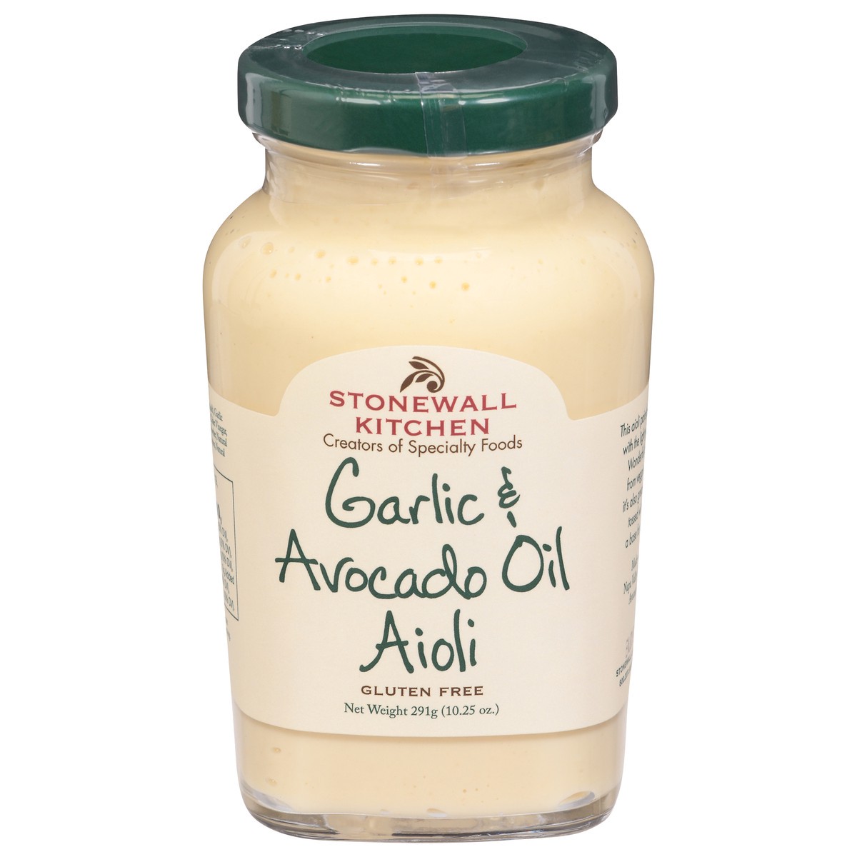 slide 1 of 12, Stonewall Kitchen Garlic & Avocado Oil Aioli 10.25 oz, 10.25 oz