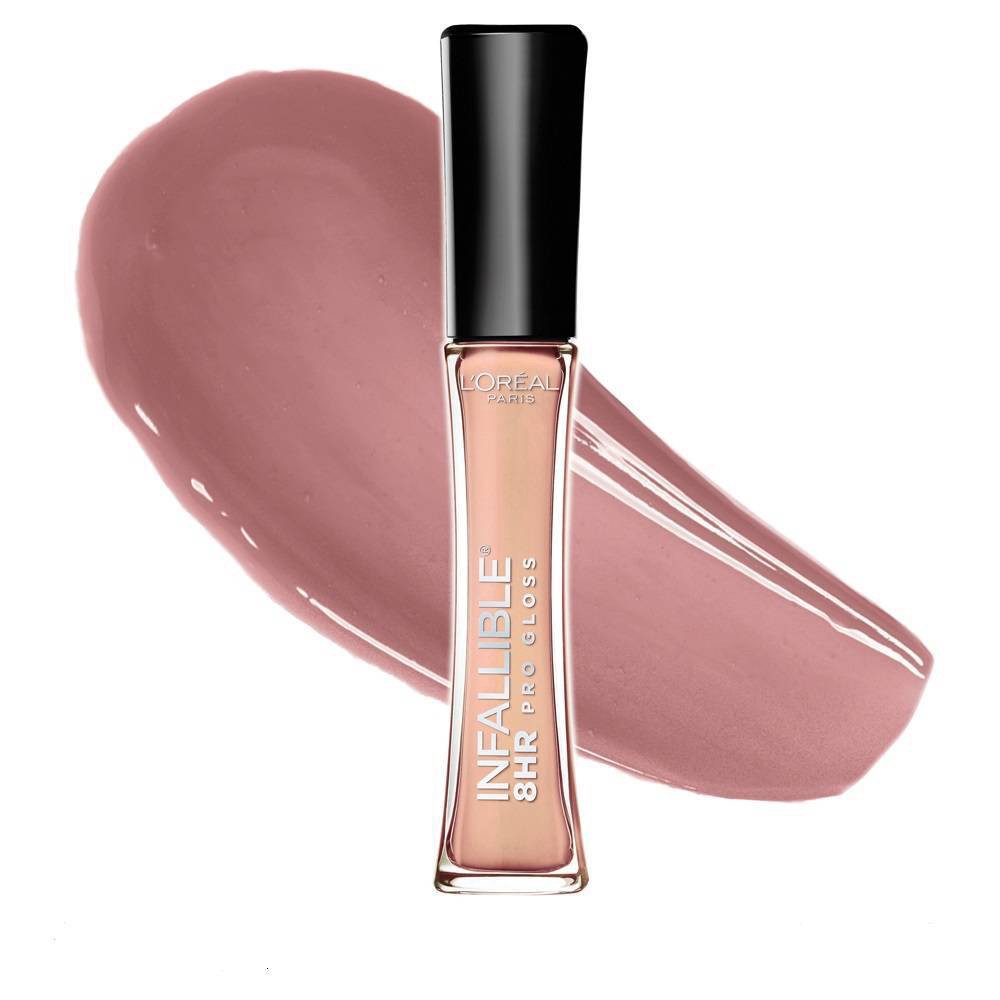 slide 4 of 4, L'Oréal Infallible Petal 105 8HR Pro Gloss 0.21 fl oz, 0.21 fl oz