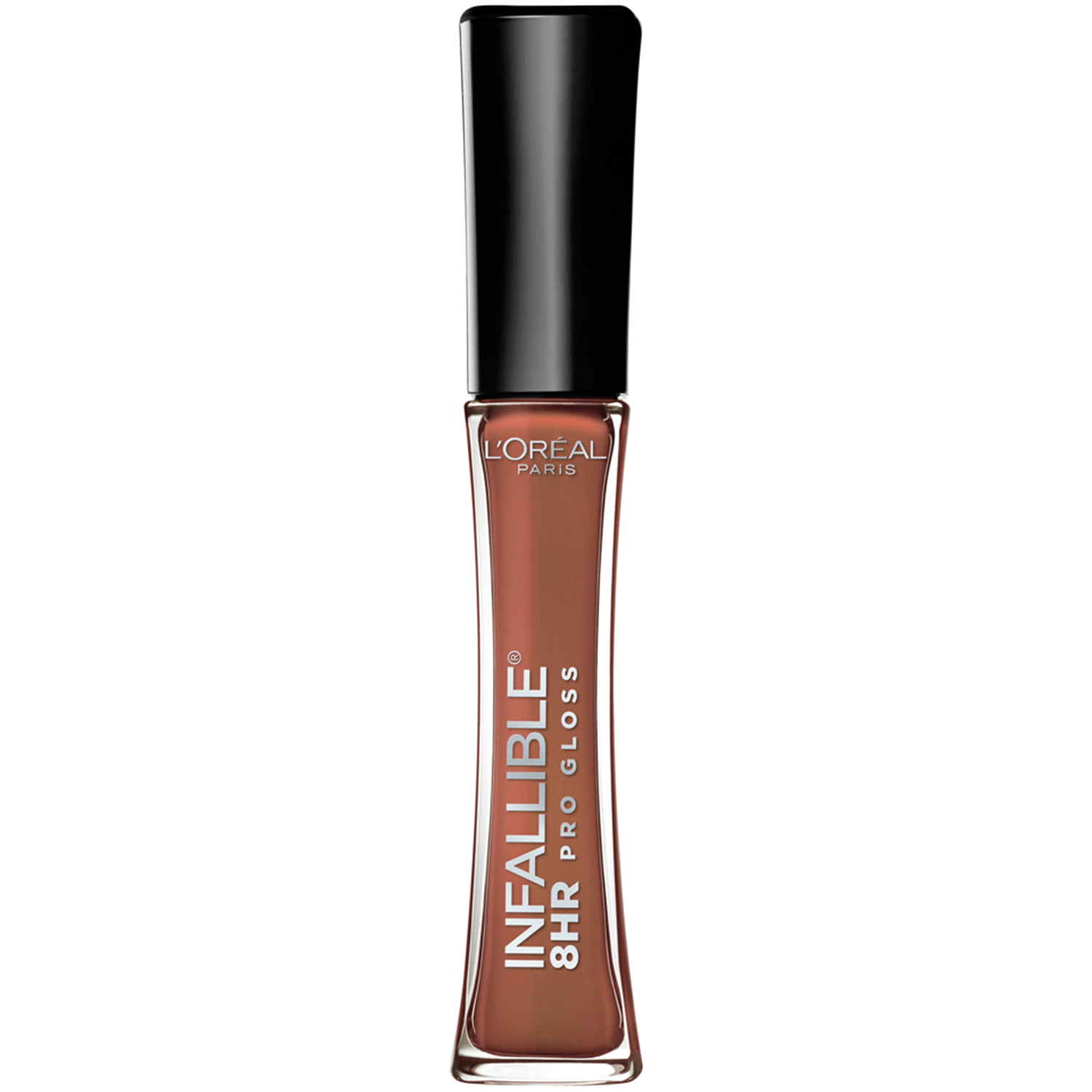 slide 1 of 1, L'Oréal Infallible Barely Nude 815 8HR Pro Gloss 0.21 fl oz, 0.21 fl oz