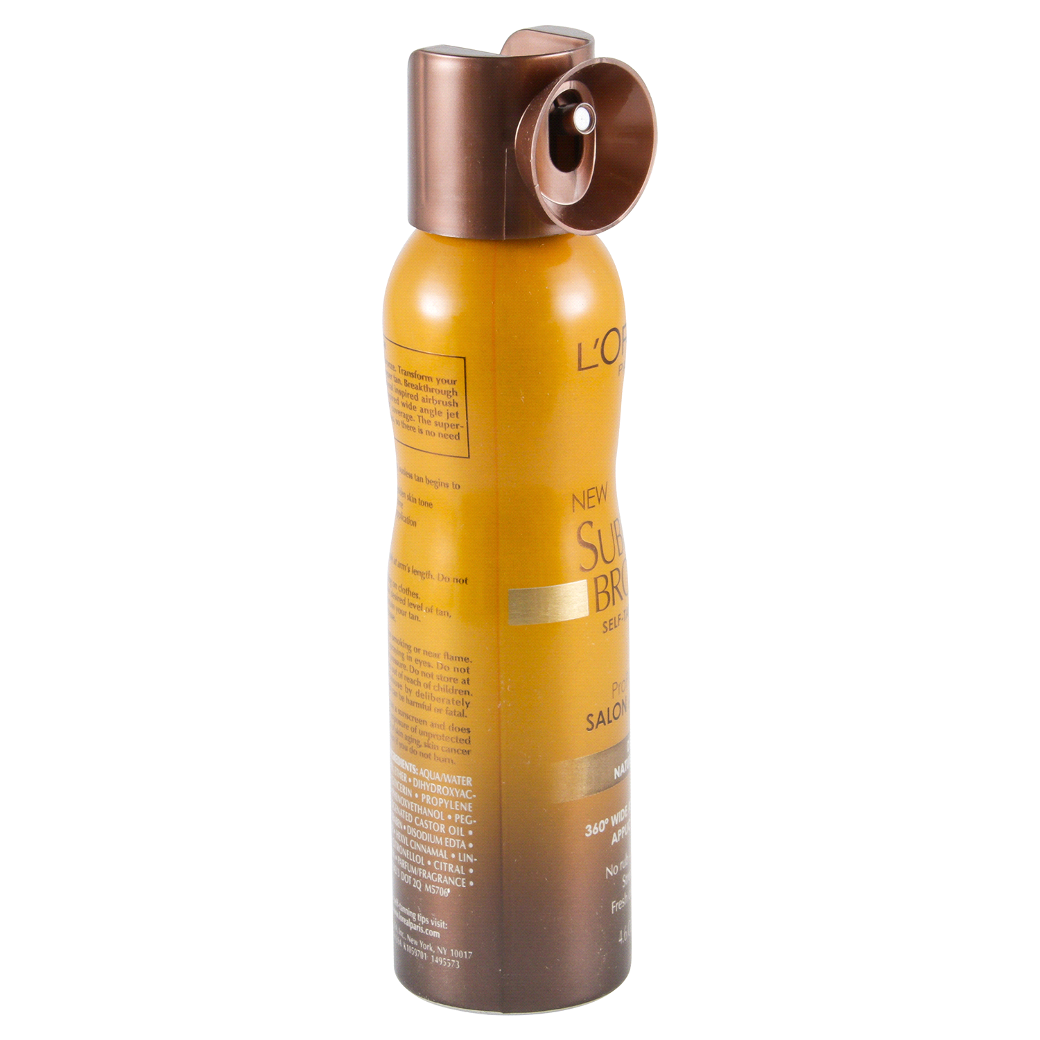 slide 2 of 3, L'Oréal Paris Sublime Bronze Self-Tanning Mist Deep Natural Tan, 4.6 fl oz