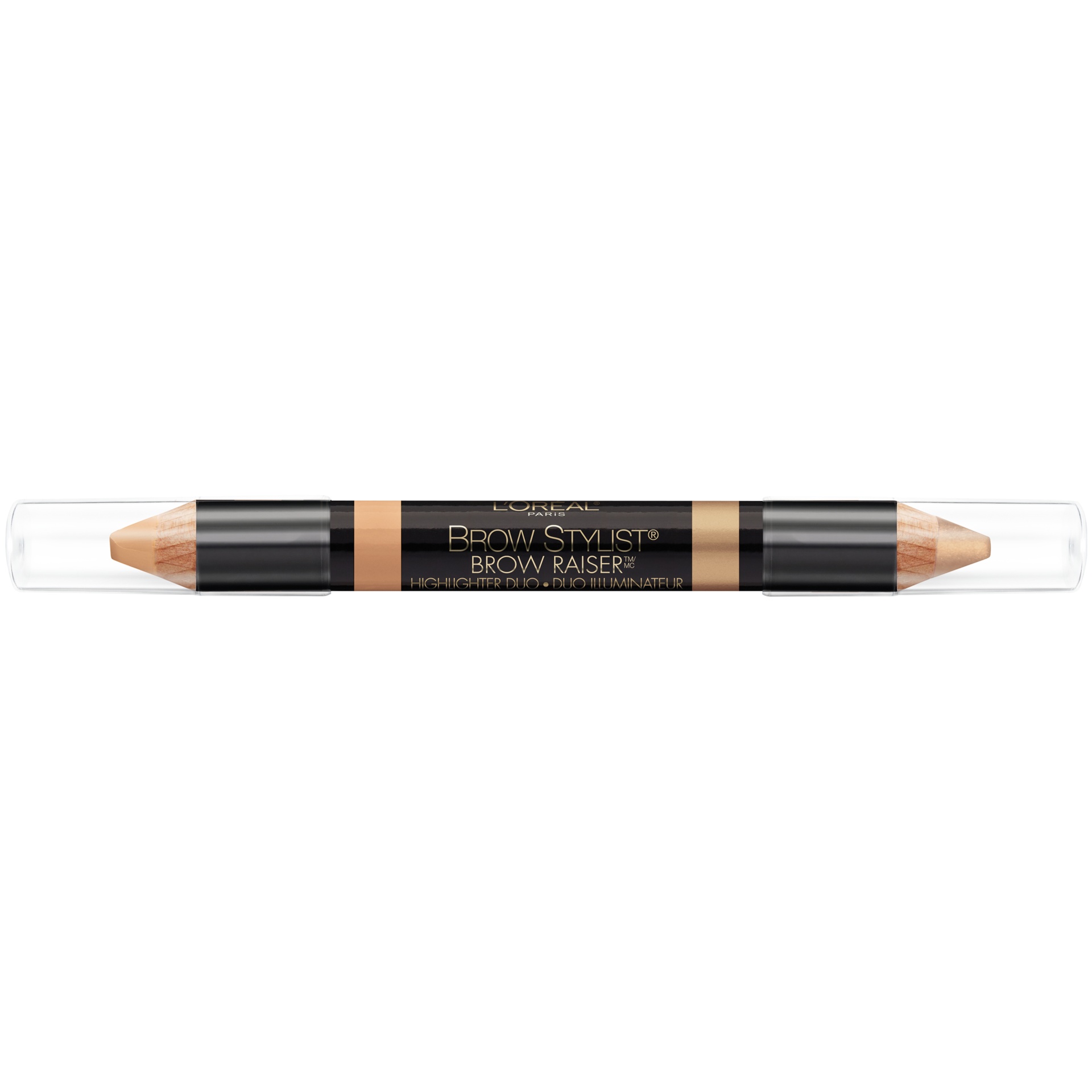 slide 2 of 2, L'Oréal Paris Brow Stylist Brow Raiser Highlighter Duo Deep, 0.16 oz