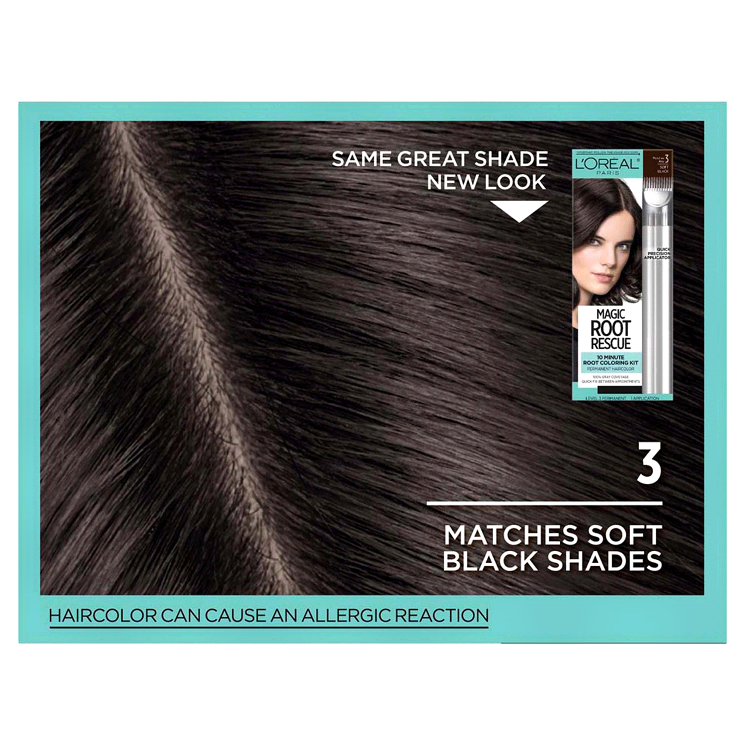 slide 3 of 3, Magic Root Rescue Soft Black, 1 ct