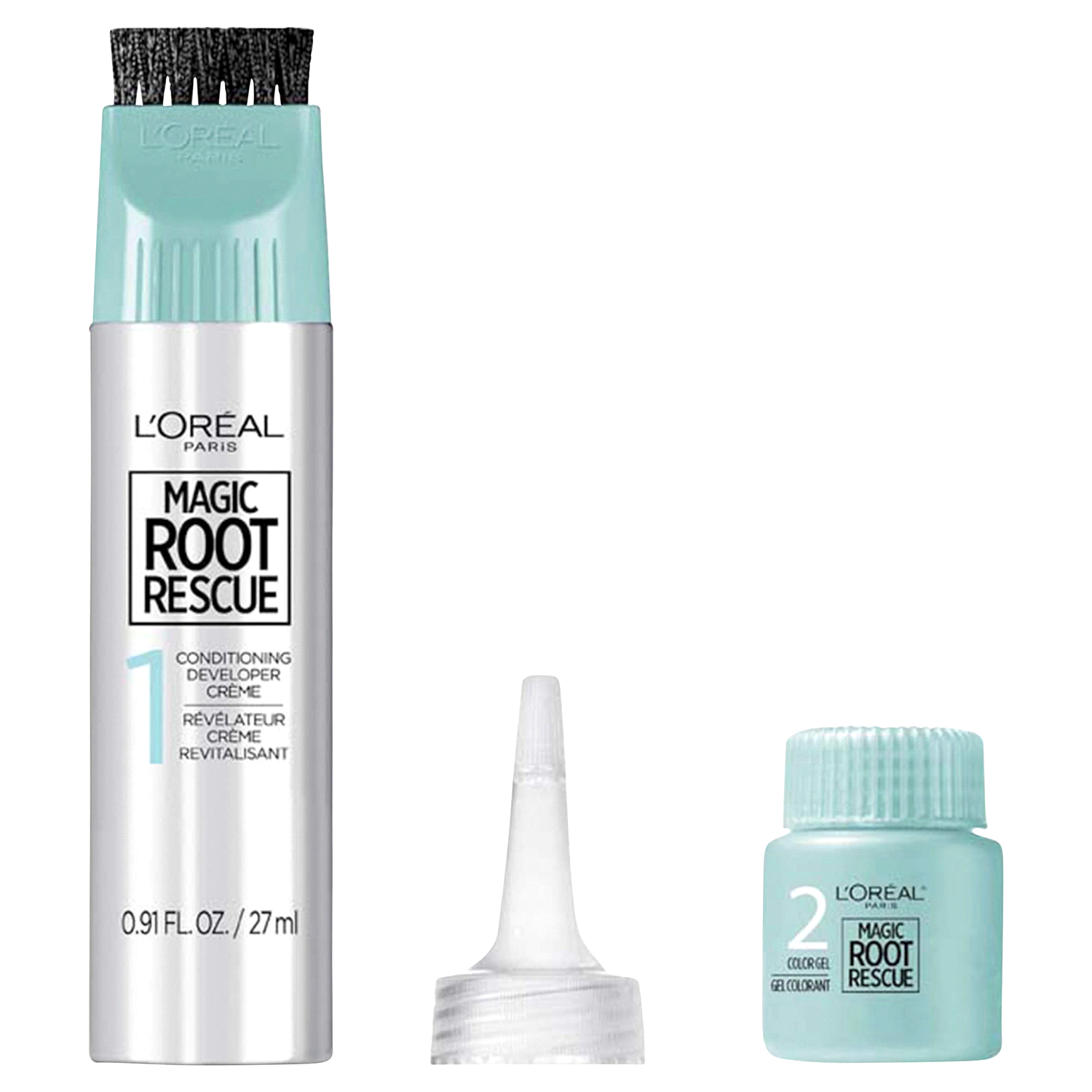 slide 3 of 3, L'Oréal Magic Root Rescue Black Hair Touch-Up, 1 ct