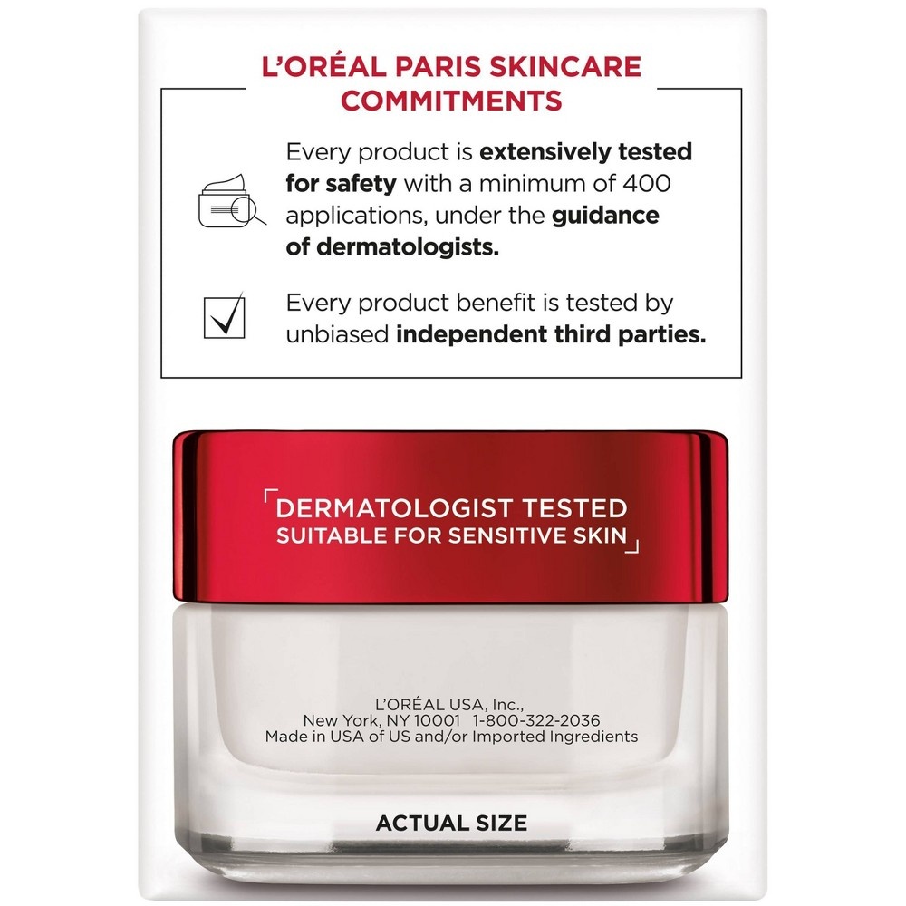 slide 7 of 8, L'Oreal Paris Revitalift Fragrance Free Anti-Wrinkle + Firming Moisturizer - 1.7oz, 1.7 oz