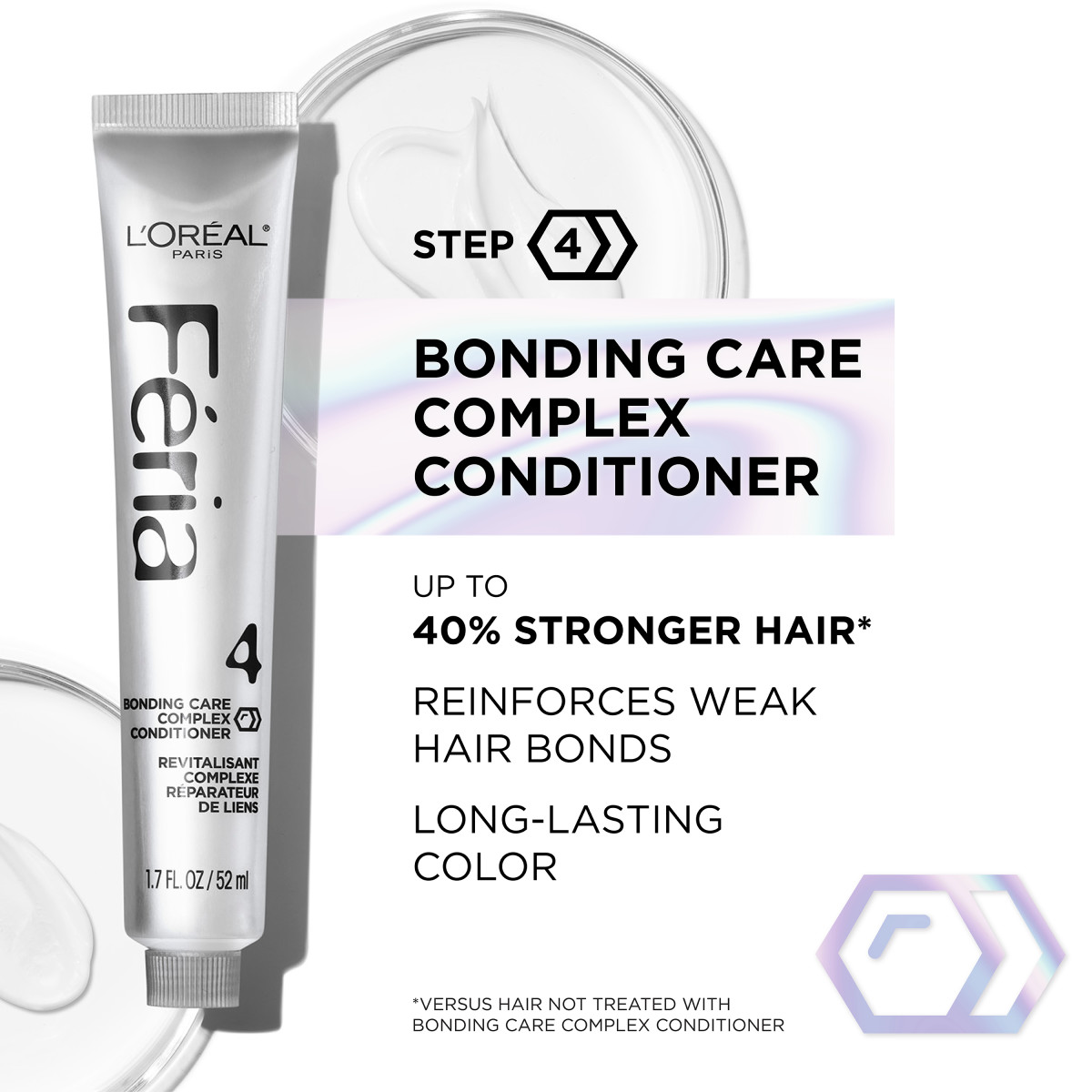 slide 4 of 7, L'Oréal Feria Permanent Hair Color Gel - Cool Amethyst, 1 ct