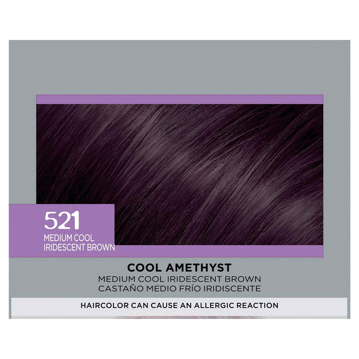 slide 10 of 21, L'Oréal Feria Permanent Hair Color Gel - Cool Amethyst, 1 ct
