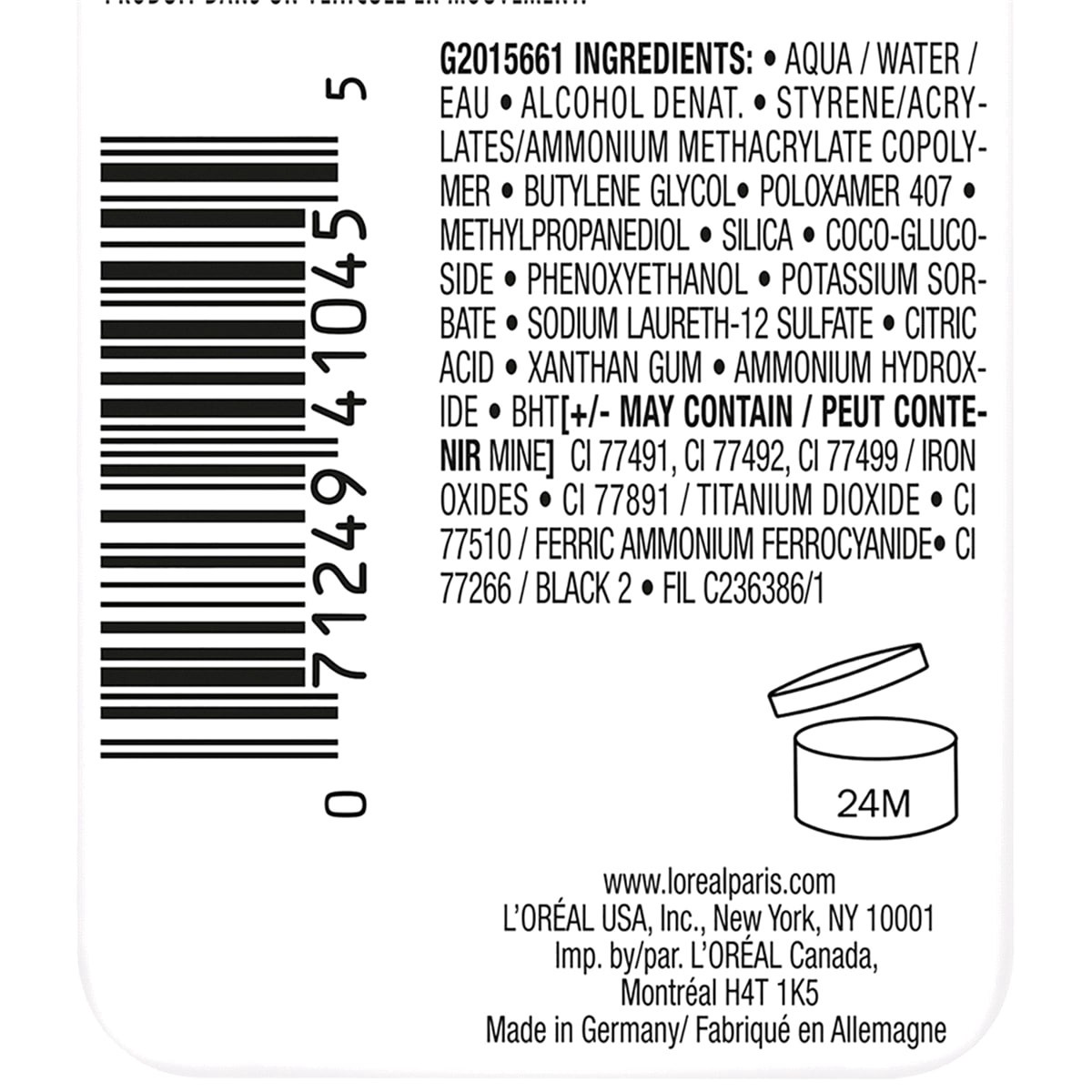 slide 2 of 2, L'Oréal Brow Stylist Micro Ink Pen, Dark Blonde, 0.033 oz