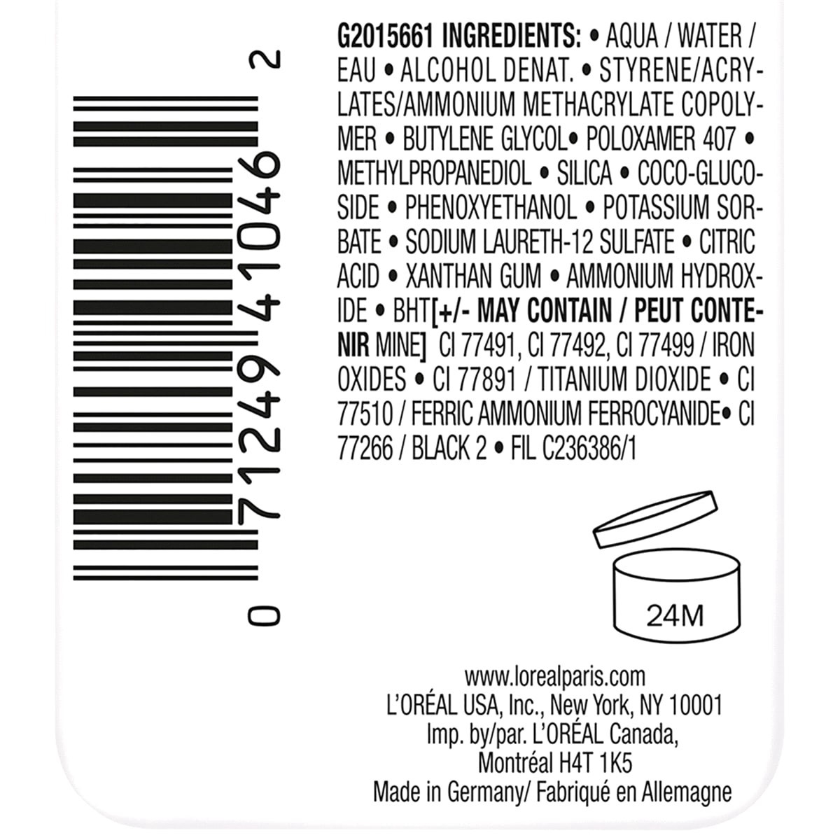 slide 2 of 2, L'Oréal Brow Stylist Light Brunette 636 Micro Ink Pen 0.033 oz, 0.03 oz