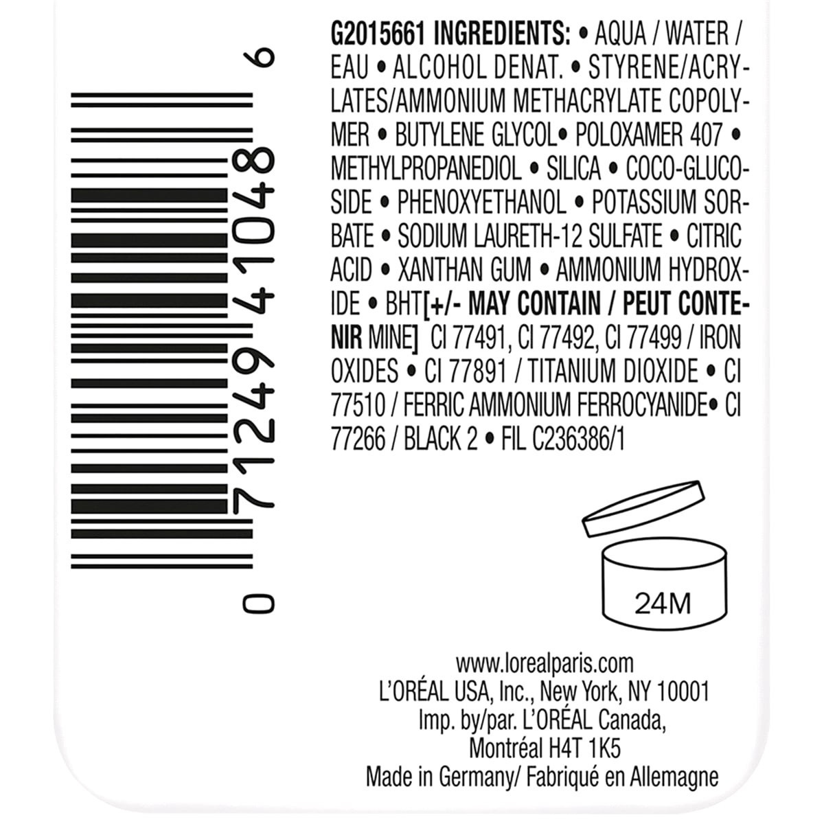 slide 2 of 2, L'Oréal Dark Brunette 642 Micro Ink Pen 0.033 oz, 0.033 oz