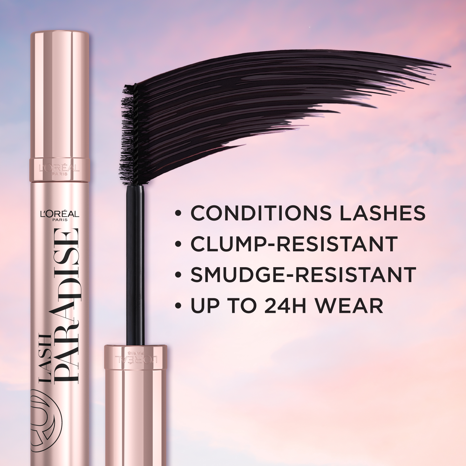 slide 5 of 7, L Oreal L'Oreal Paris On-The-Go Eye Kit Voluminous Mascara, 0.54 fl oz
