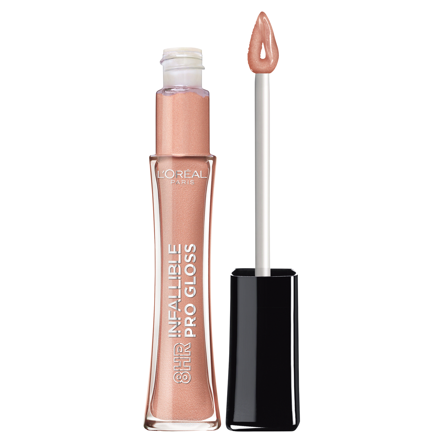 slide 2 of 4, L'Oréal Infallible Nude Petal 875 Pro Gloss 0.21 oz, 0.21 oz