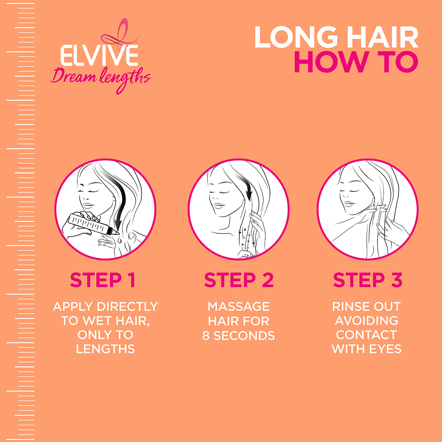 slide 5 of 5, L'Oréal Elvive Dream Lengths Heat Slayer Pre-Iron Leave-In Spray - 4.4oz, 4.4 oz