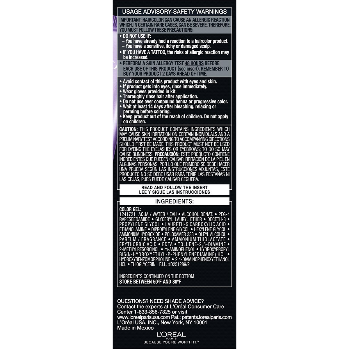 slide 2 of 5, L'Oréal Cool Blonde Fade-Defying Shine Permanent Hair Color Ultra Ash Medium Blonde, 1 ct