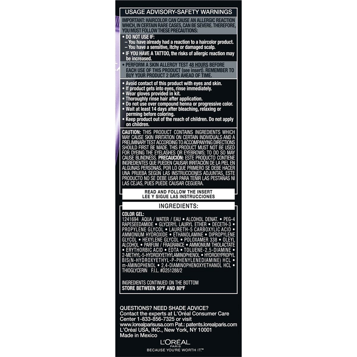 slide 11 of 25, L'Oréal Cool Blonde Fade-Defying Shine Permanent Hair Color Ultra Ash Very Light Blonde, 1 ct