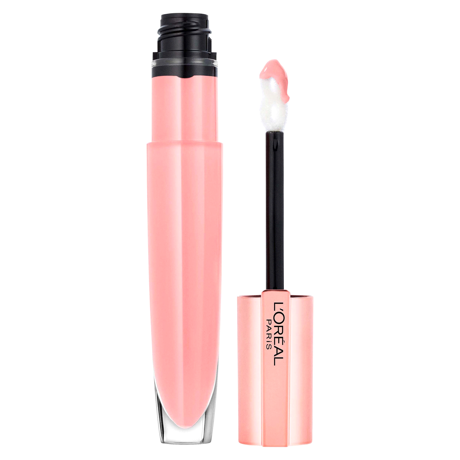 slide 2 of 5, L'Oréal L'Oreal Paris Glow Paradise Lip Balm-in-Gloss with Pomegranate Extract, Porcelain Petal, 0.23 fl oz