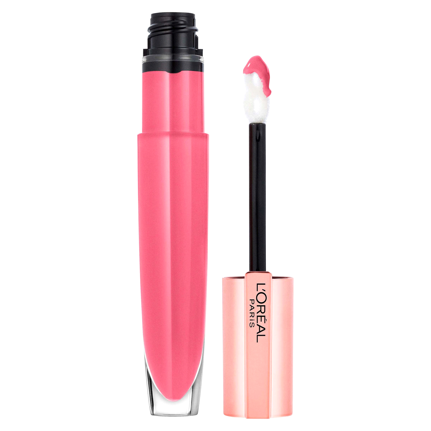 slide 2 of 5, L'Oréal L'Oreal Paris Glow Paradise Lip Balm-Gloss with Pomegranate Extract, Sophisticated Rose, 0.23 fl oz