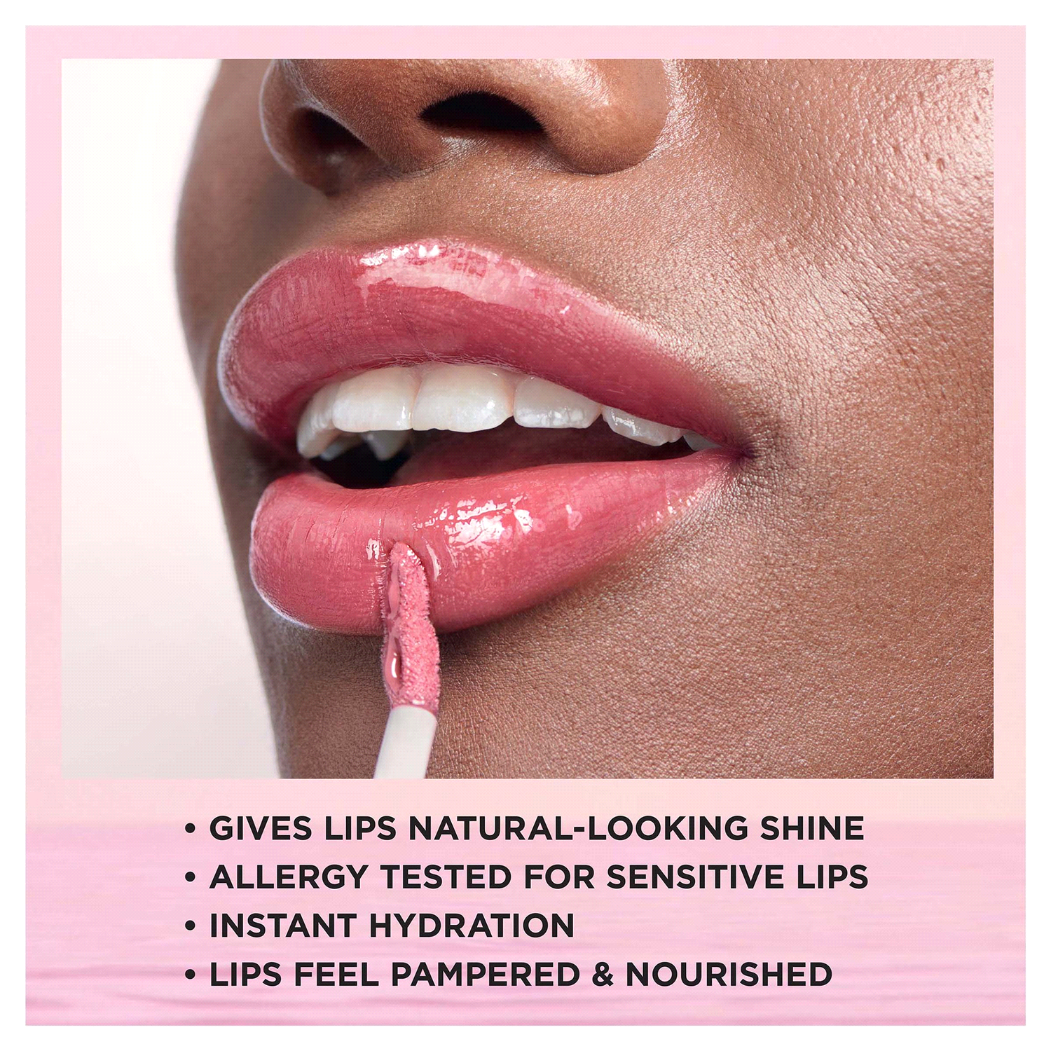 slide 5 of 5, L'Oréal L'Oreal Paris Glow Paradise Lip Balm-Gloss with Pomegranate Extract, Sophisticated Rose, 0.23 fl oz