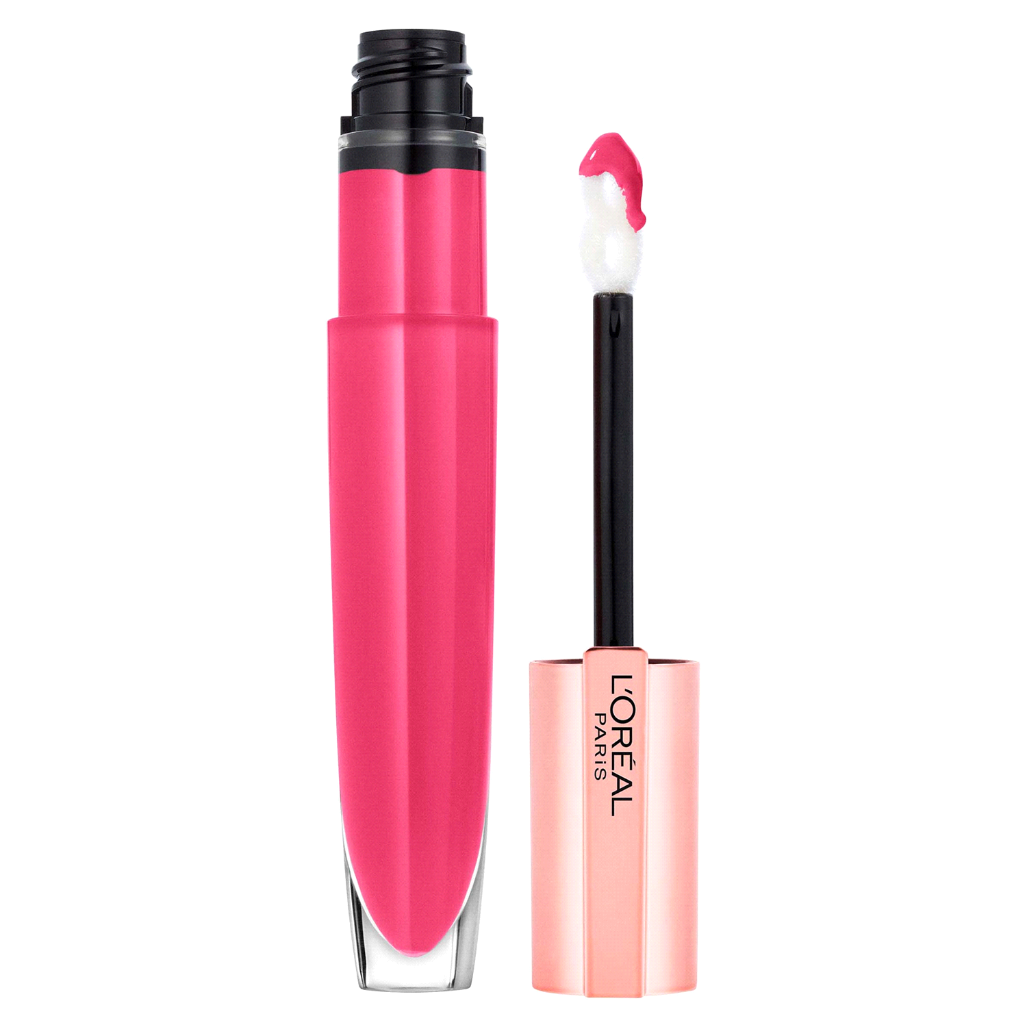 slide 2 of 5, L'Oréal L'Oreal Paris Glow Paradise Lip Balm-in-Gloss with Pomegranate Extract, Sublime Magenta, 0.23 fl oz