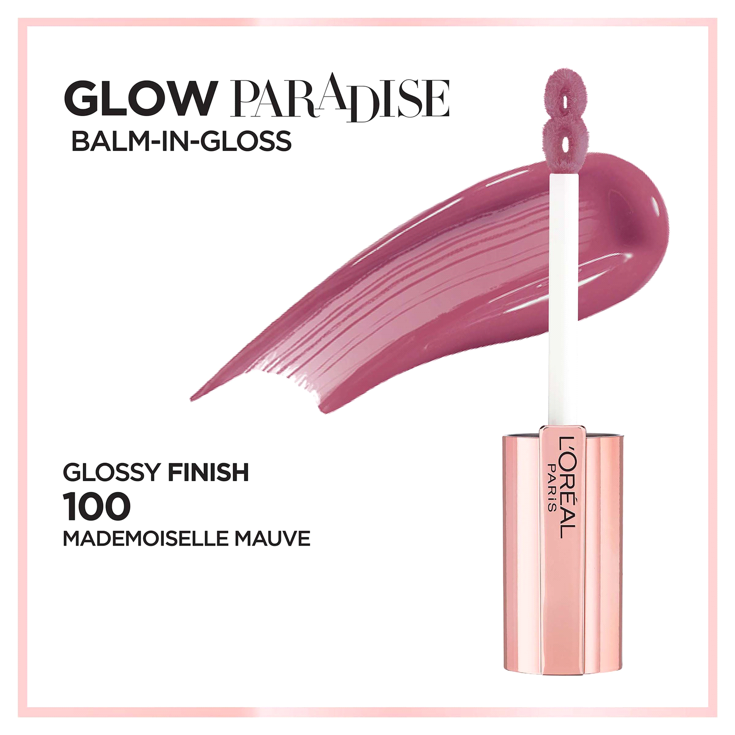 slide 3 of 5, L'Oréal Mademoiselle Mauve 100 Lip Color 0.23 fl oz, 0.23 fl oz