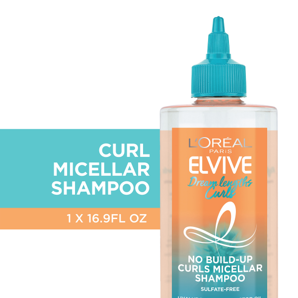 slide 19 of 29, L'Oréal Elvive Dream Lengths Curls Micellar Sulfate-Free Shampoo - 16.9 fl oz, 16.9 fl oz