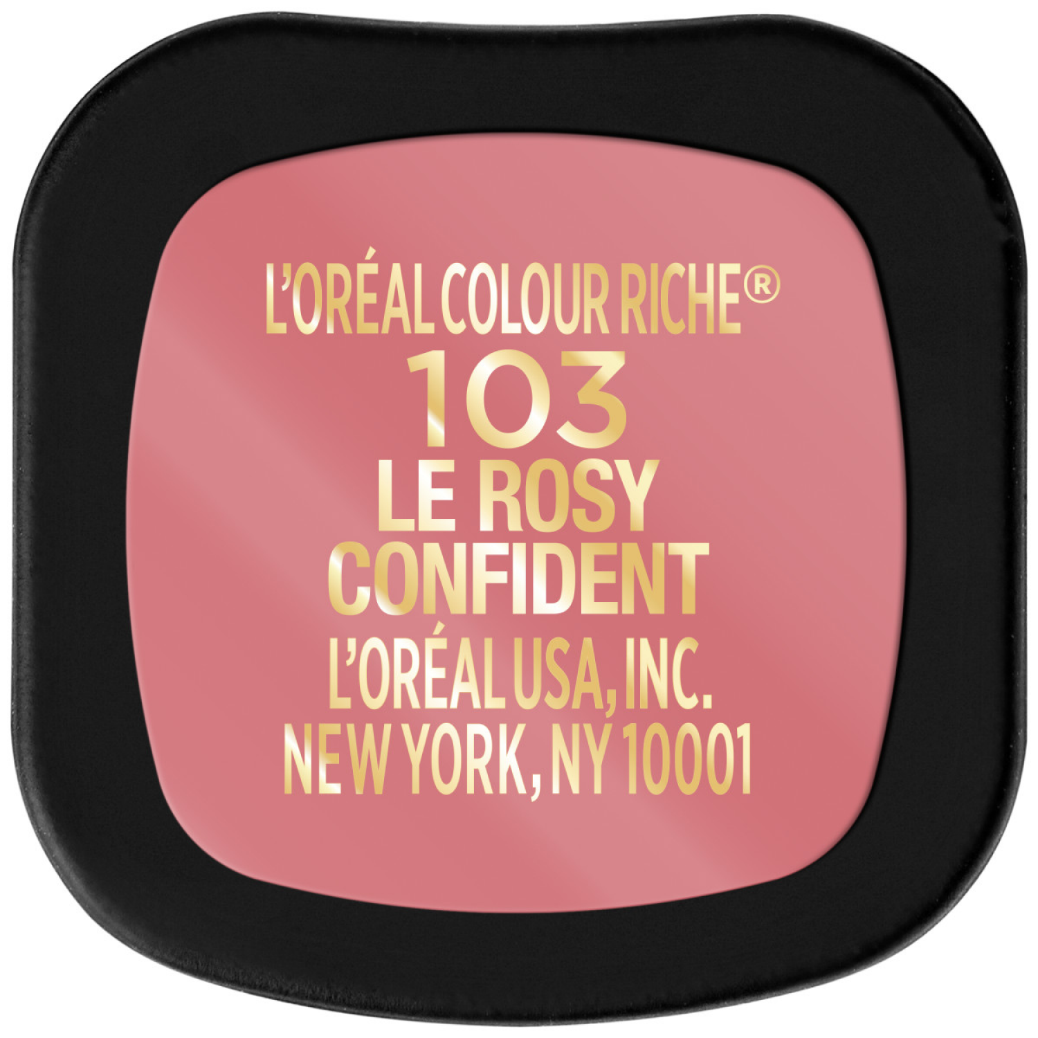 slide 3 of 6, L'Oréal L'Oreal Paris Colour Riche Intense Volume Matte Lipstick, Le Rosy Confident, 0.06 oz