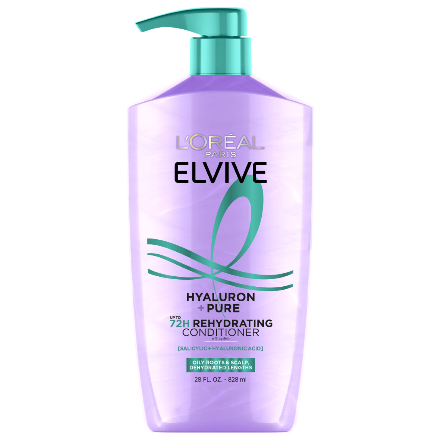 slide 1 of 7, L'Oréal Elvive Hyaluron Pure Rehydrating Conditioner for Oily Hair - 28 fl oz, 28 fl oz