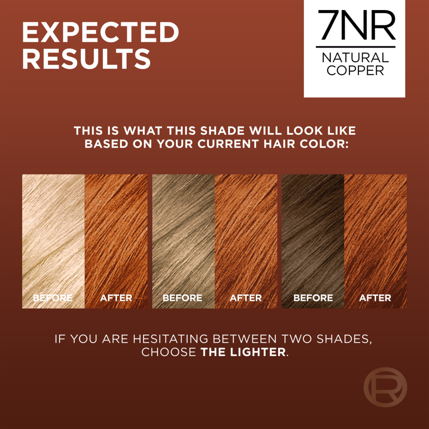 slide 6 of 7, L'Oréal Excellence Universal Nudes Ammonia Free Permanent Hair Color - 7NR Natural Copper - 6.3 fl oz, 6.3 fl oz