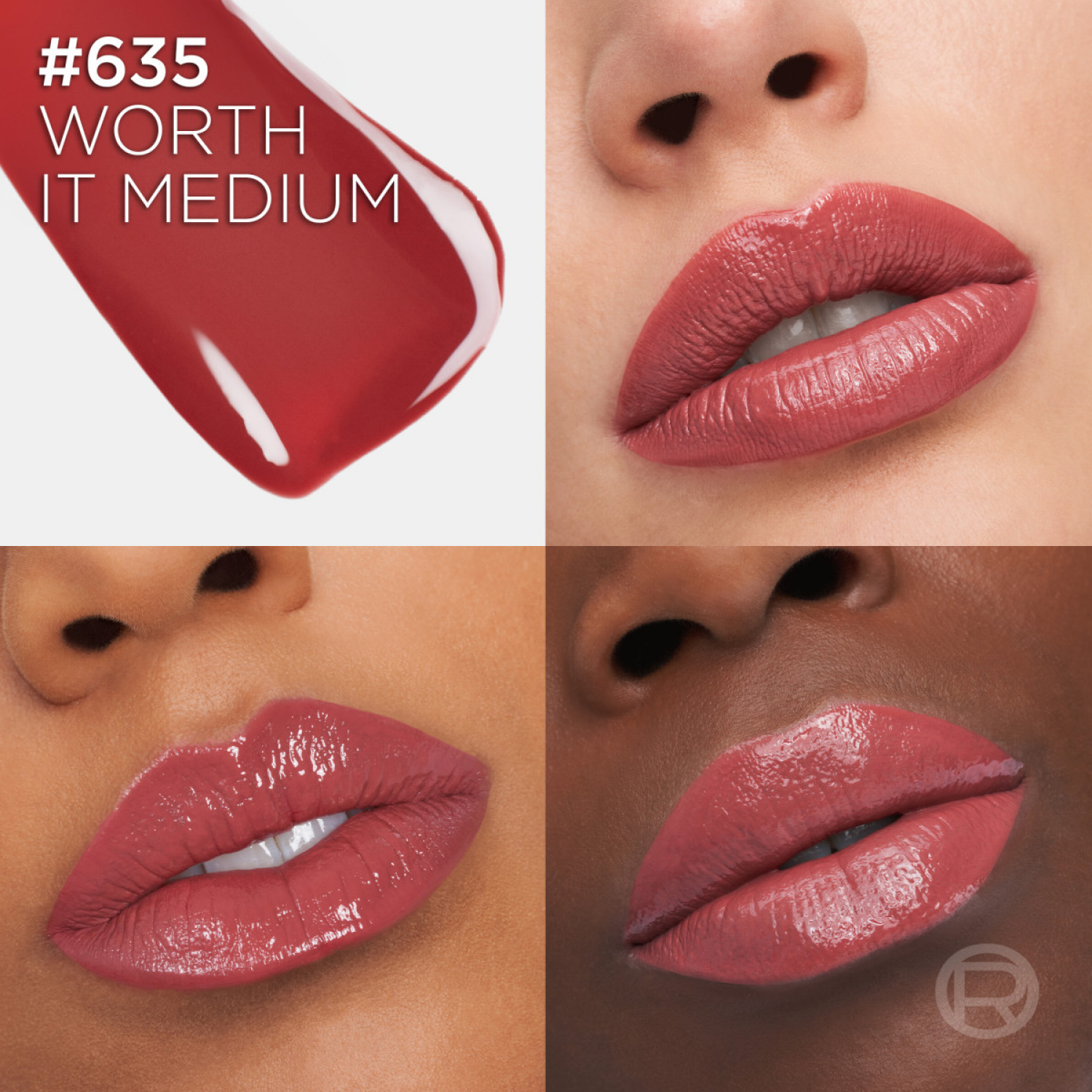 slide 6 of 8, L'Oréal 635 Worth It Medium Lip Color 0.13 fl oz, 0.13 fl oz