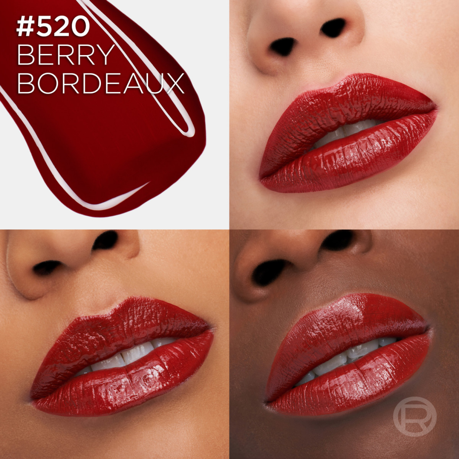 slide 6 of 8, L'Oréal 520 Berry Bordeaux Lip Color 0.13 fl oz, 0.13 fl oz