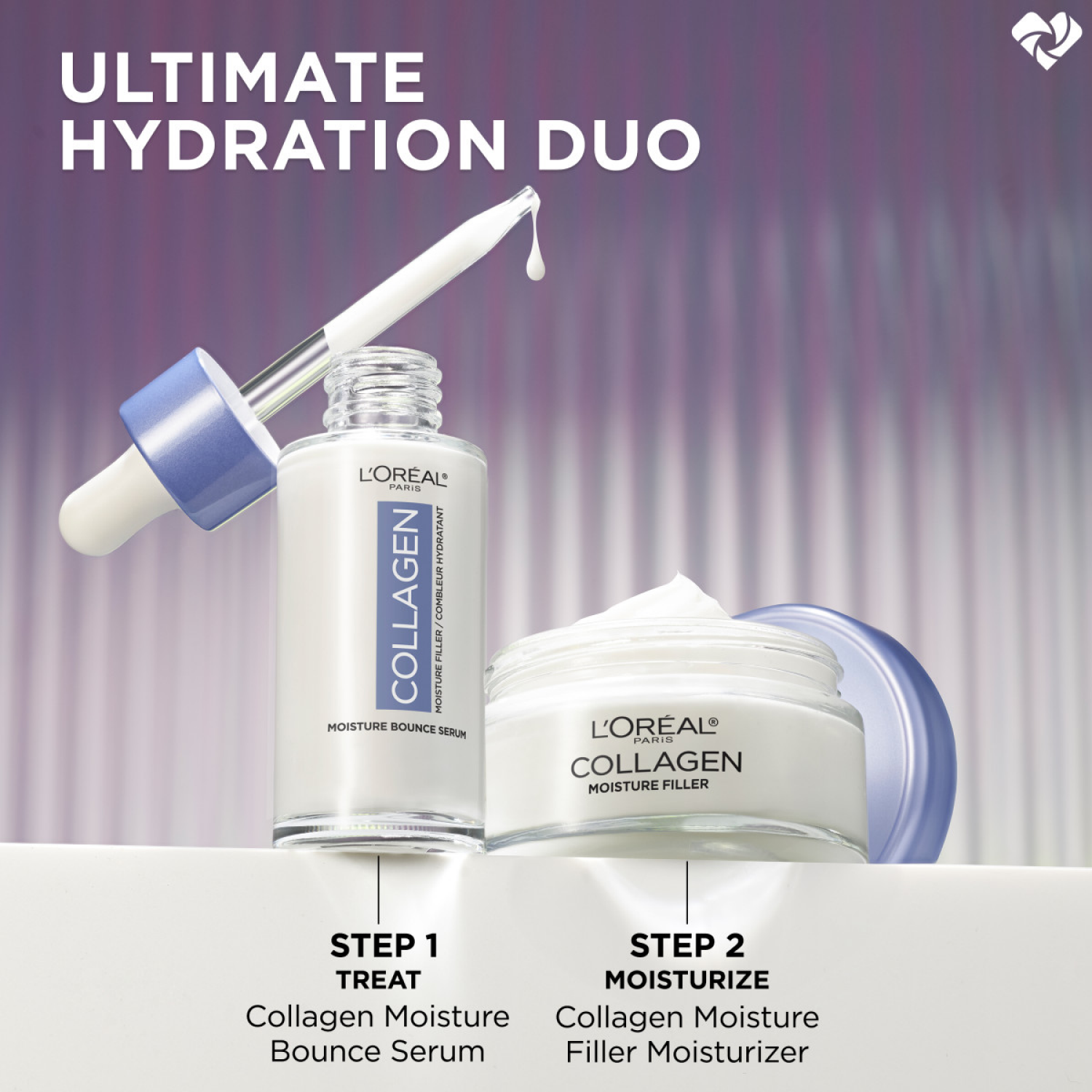 slide 2 of 6, L'OREAL Collagen Moisture Bounce Serum, 1 ct