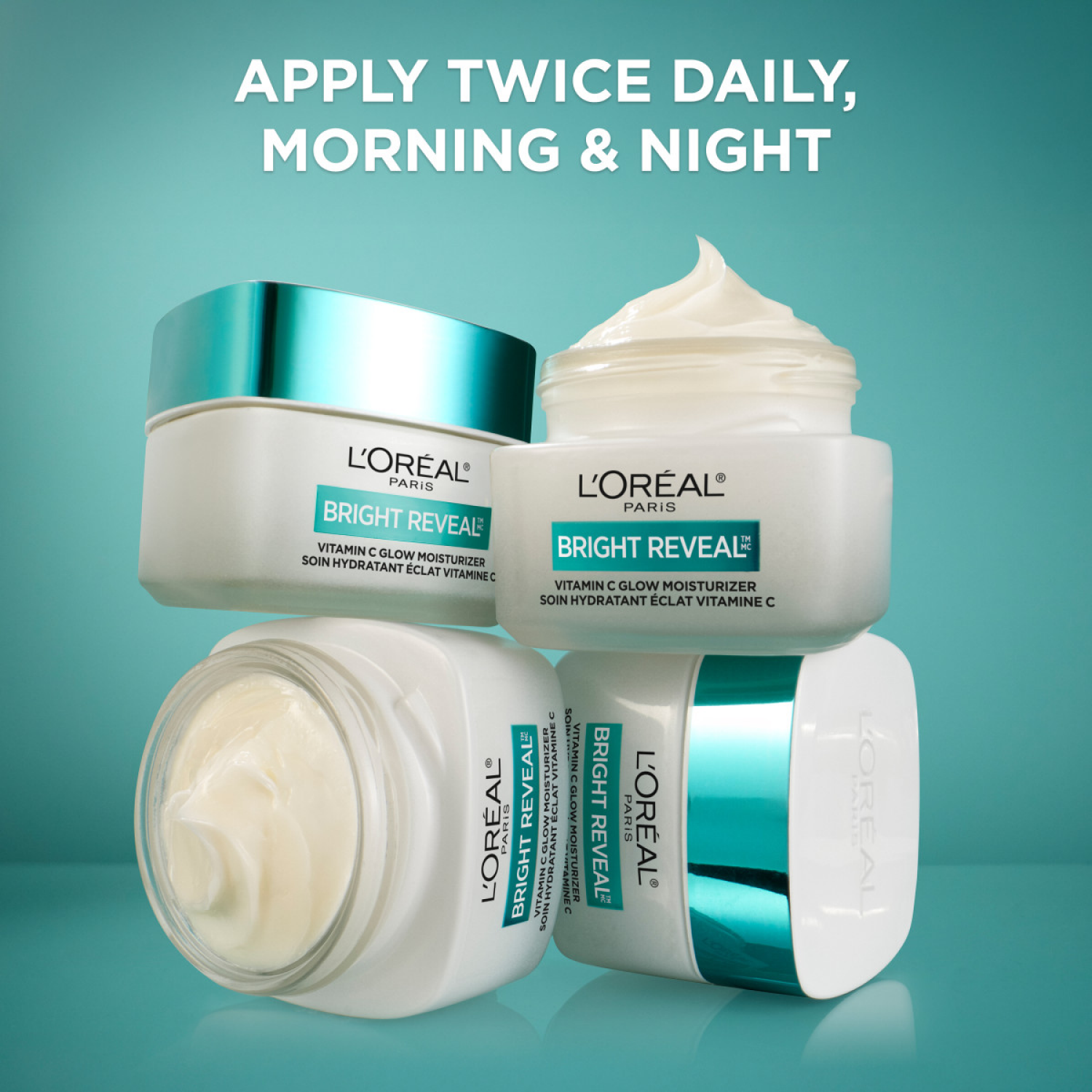 slide 5 of 8, L'OREAL Lp Skin Bright Reveal Vit. C Moist, 1.7 oz