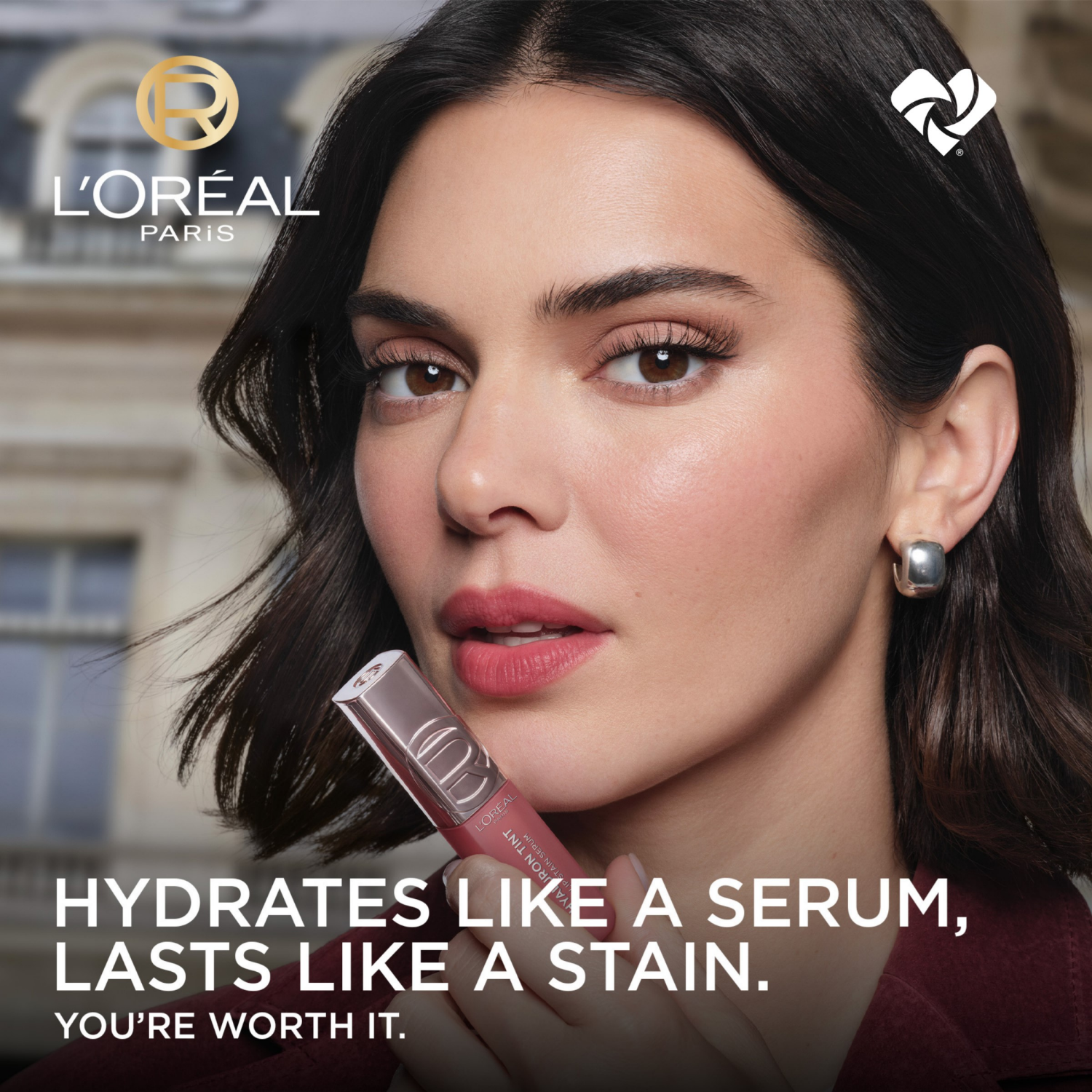 slide 3 of 6, L OREAL L'oreal Paris Paradise Hyaluron Tint Lip Stain Serum, 680 Nude Espresso, 0.16 Fl Oz, 0.16 fl oz